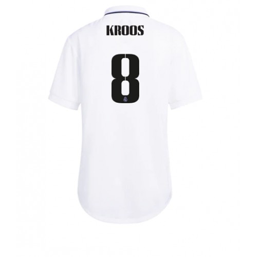 Real Madrid Toni Kroos #8 Hjemmedrakt Kvinner 2022-23 Kortermet Real Madrid Toni Kroos #8 Hjemmedrakt Kvinner 2022-23 Kortermet
